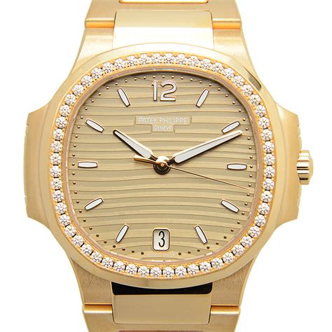 patek philippe nautilus women gold|patek philippe nautilus women's watch.